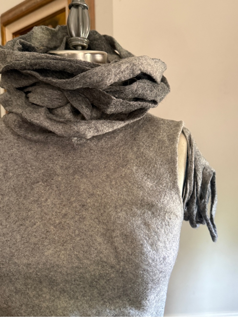 Bohemian Cutout Maxi Set in Grey Ombré - Picture 8 of 13